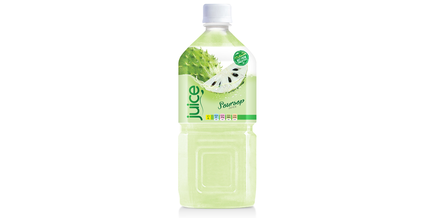 Soursop juice drink 1000ml pet bottle from RITA US