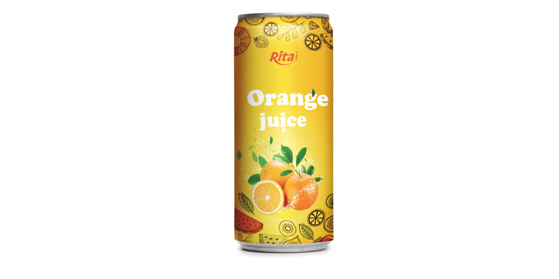 250ml Orange juice drink from RITA US