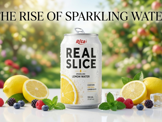 The Rise of Sparkling Water with Real Fruit in the US — Insights for Buyers