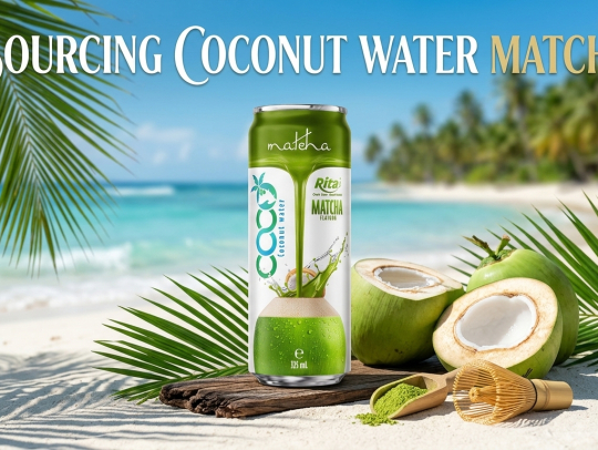 Sourcing Coconut Water With Matcha Flavor from Vietnam — Quality, OEM, and Logistics