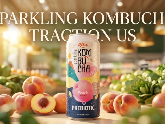 Why Sparkling Kombucha Is Gaining Traction Among US Beverage Distributors