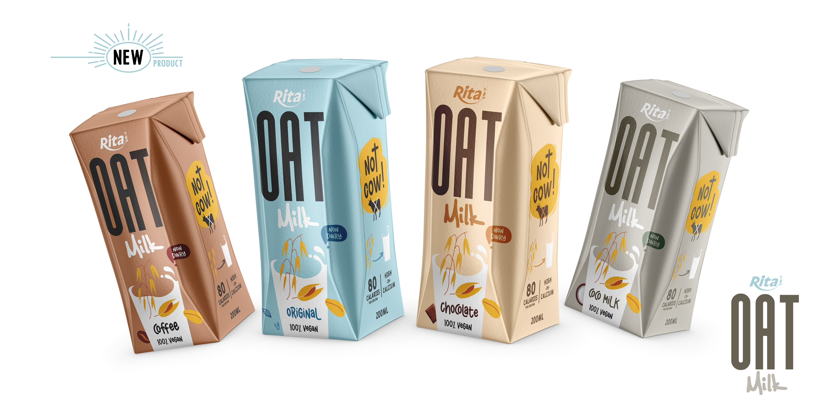 Poster Oat milk 200ml pak English 02