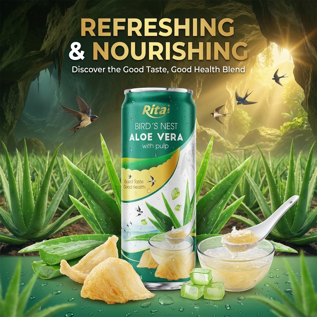 Birdnest aloe vera with pulp banner 1