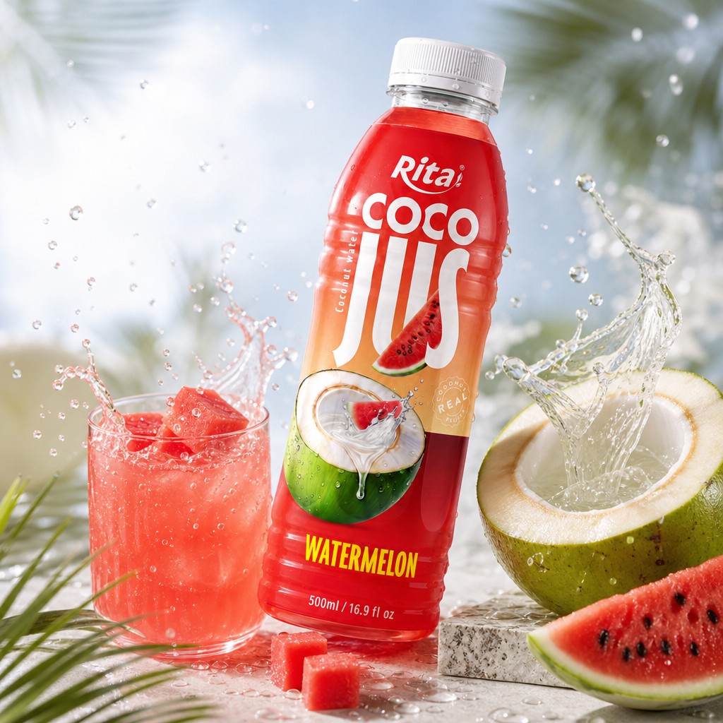 COCO JUS Coconut Water With Watermelon Juice Lands in North America - Image 2