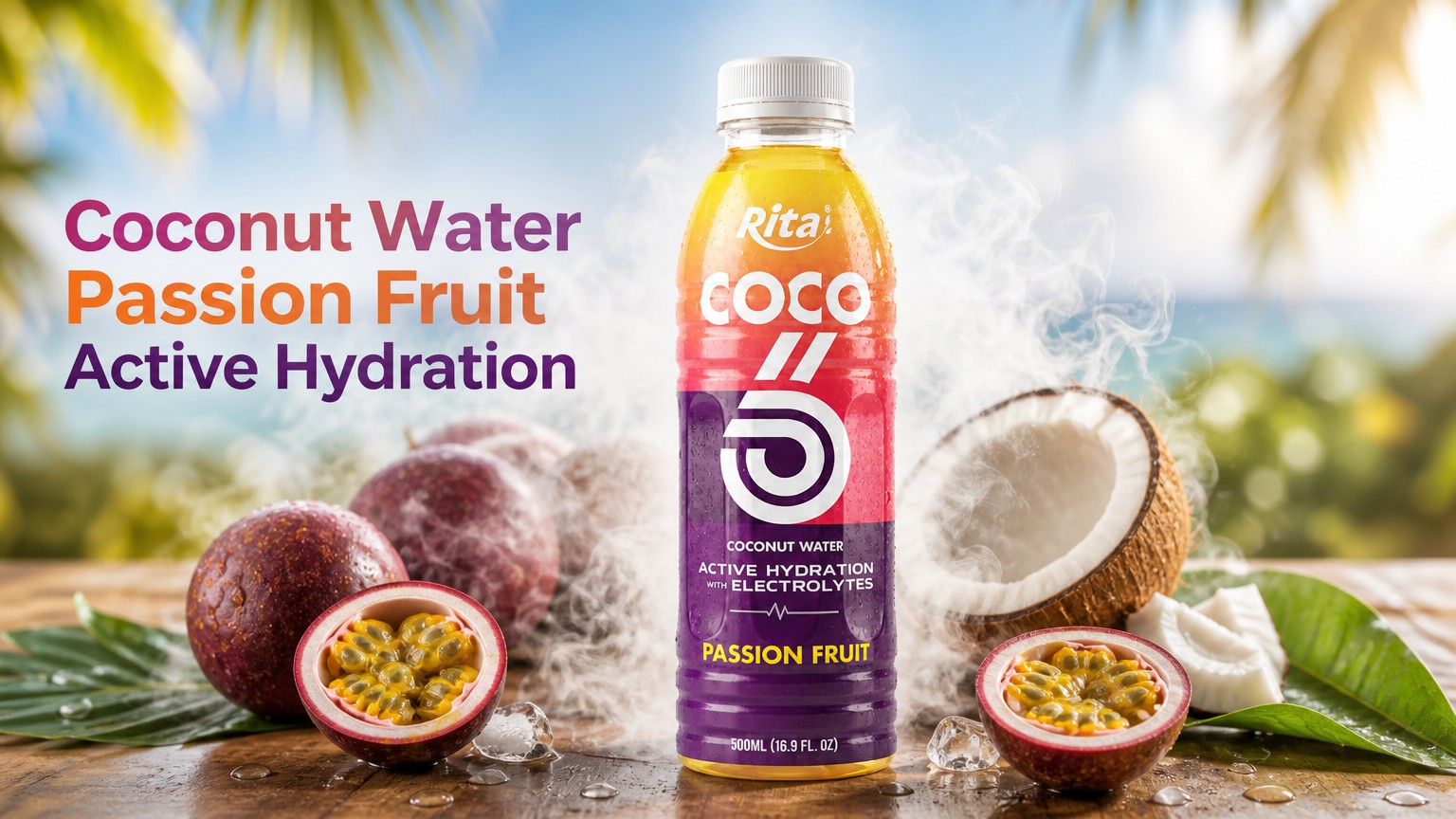 Coconut Water with Electrolytes and Passion Fruit Flavor: The New Wave in Active Hydration