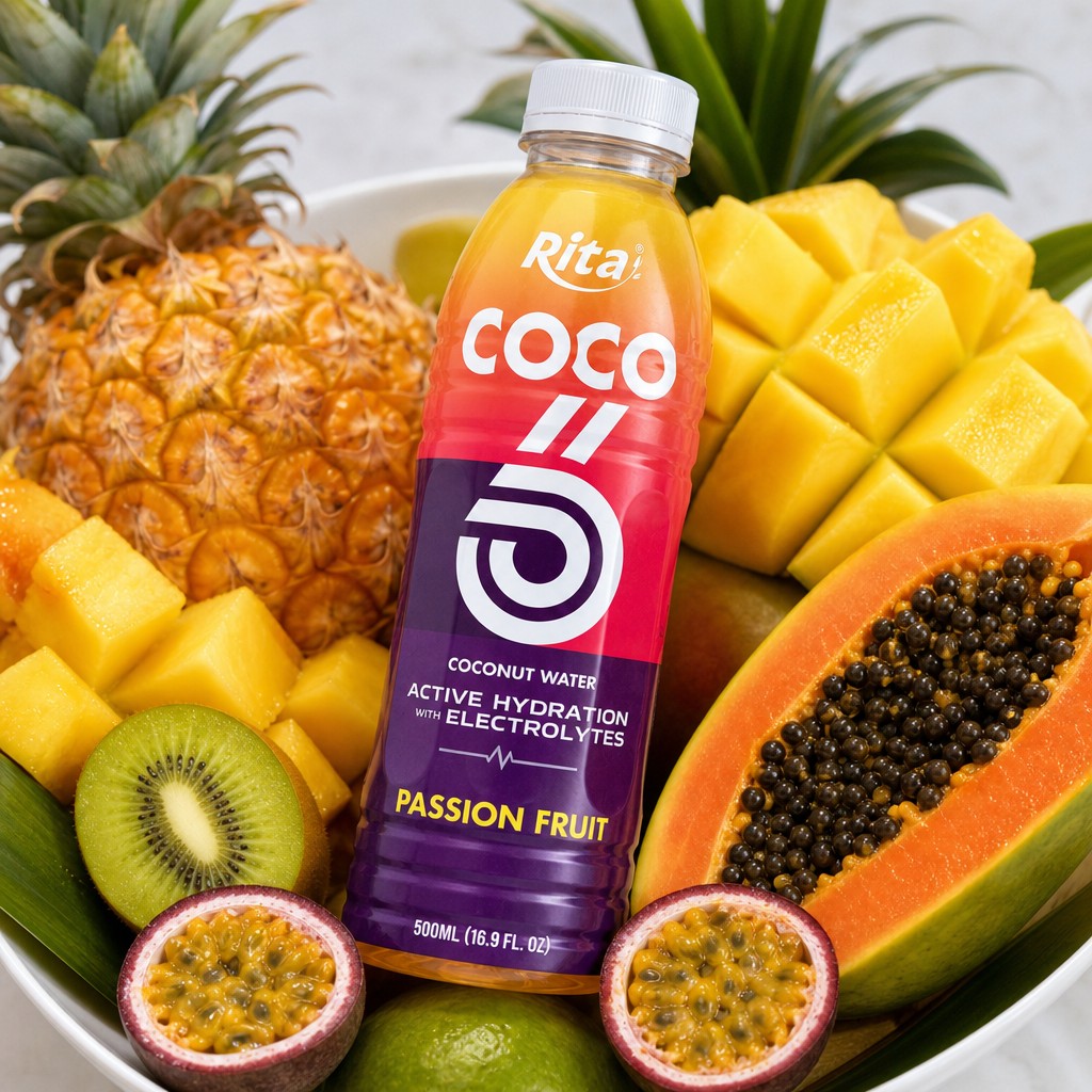 Coconut Water with Electrolytes and Passion Fruit Flavor: The New Wave in Active Hydration - Image 2