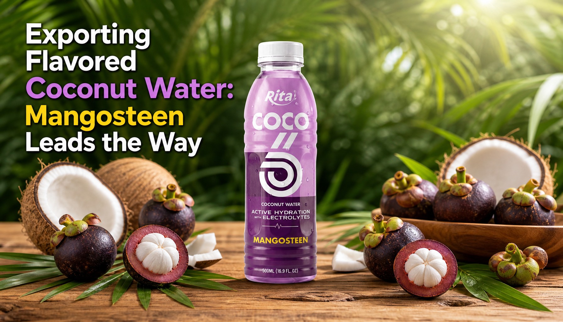 Exporting Flavored Coconut Water: Mangosteen Leads the Way