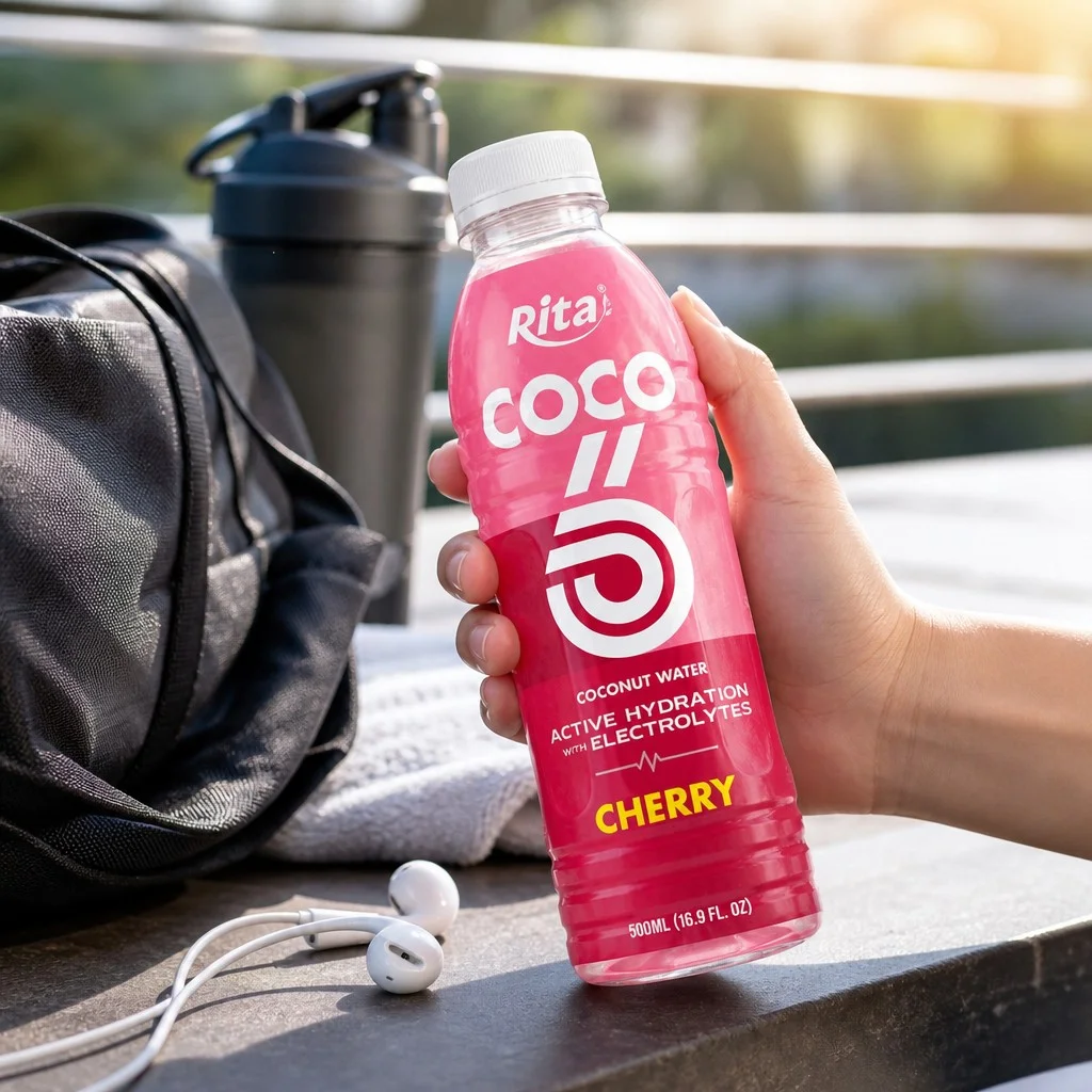 Innovation in Hydration: Cherry Coconut Water with Electrolytes - Image 3