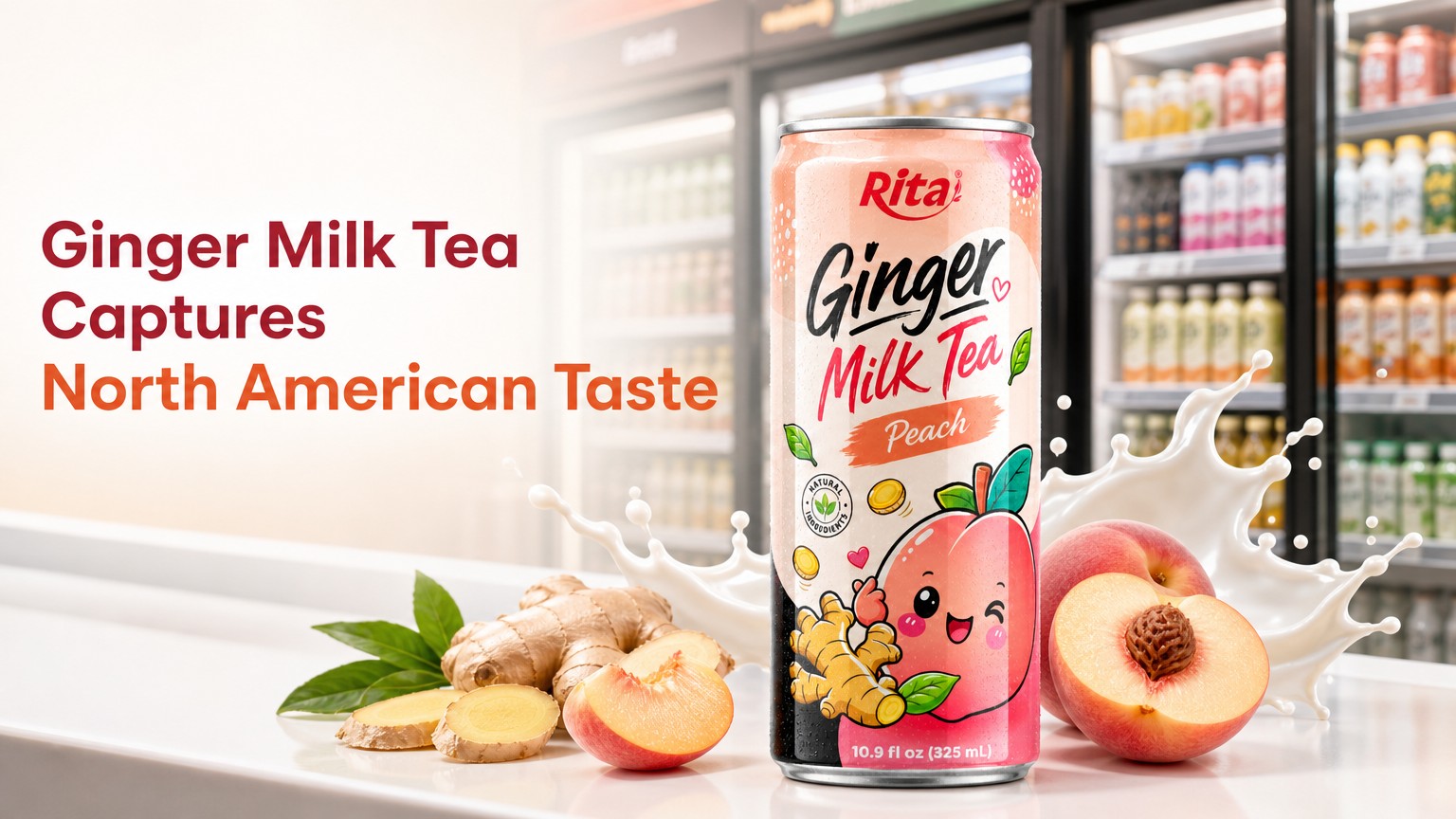 The Rise of Ginger Milk Tea Capturing North American Palates