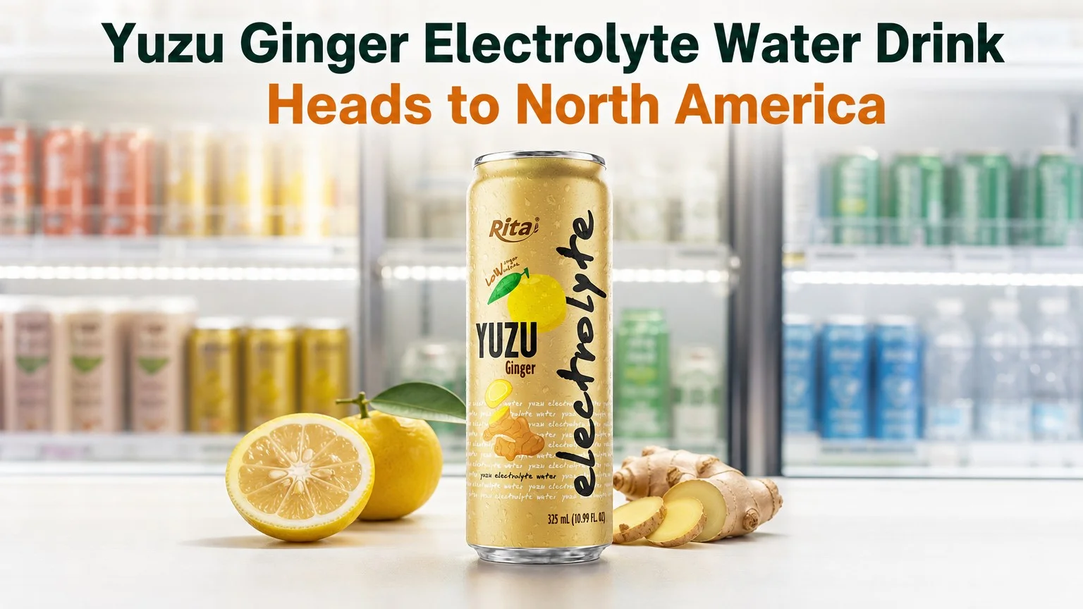 Yuzu Ginger Electrolyte Water Drink Heads to North America