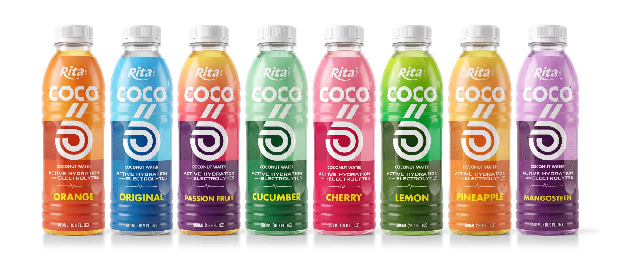 500ml Original Coconut Water with Electrolytes PET Bottle Poster 1