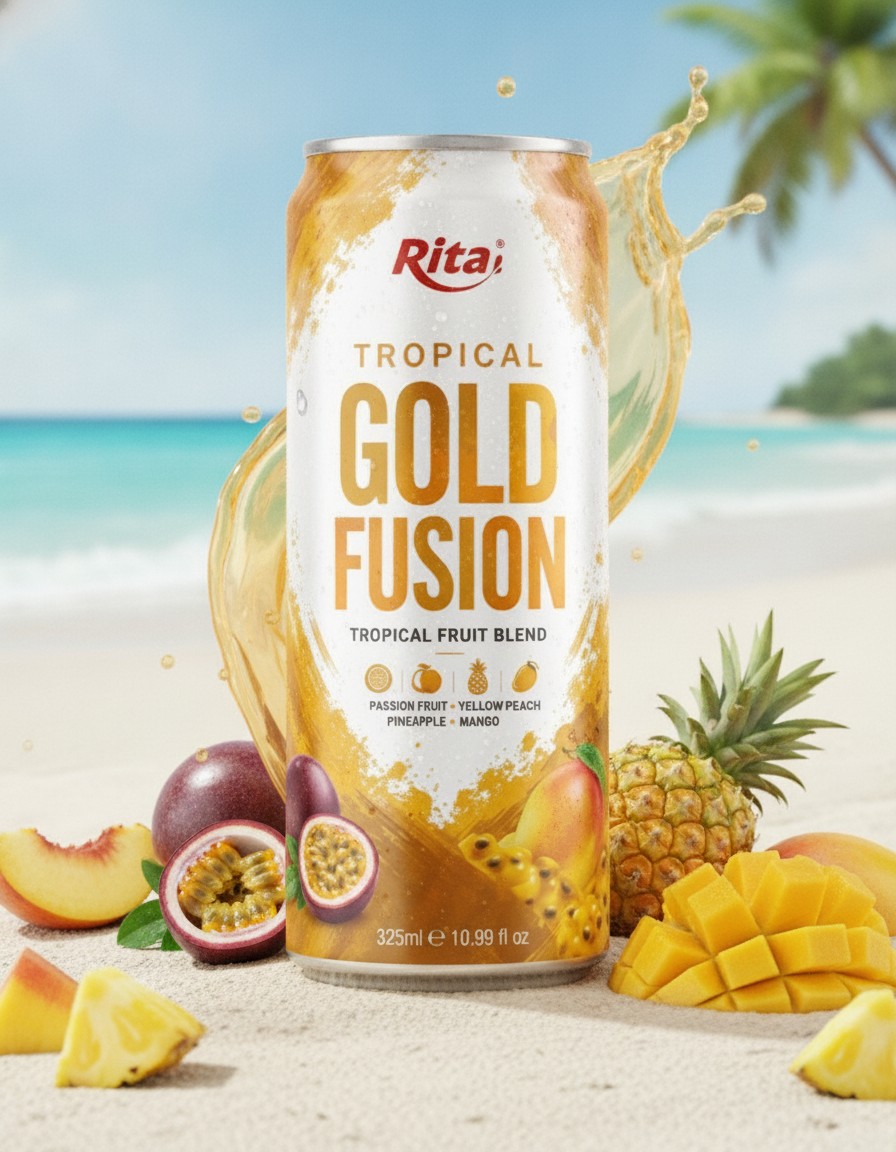 Marketing the Tropical Gold Fusion Fruit Blend to US Consumers