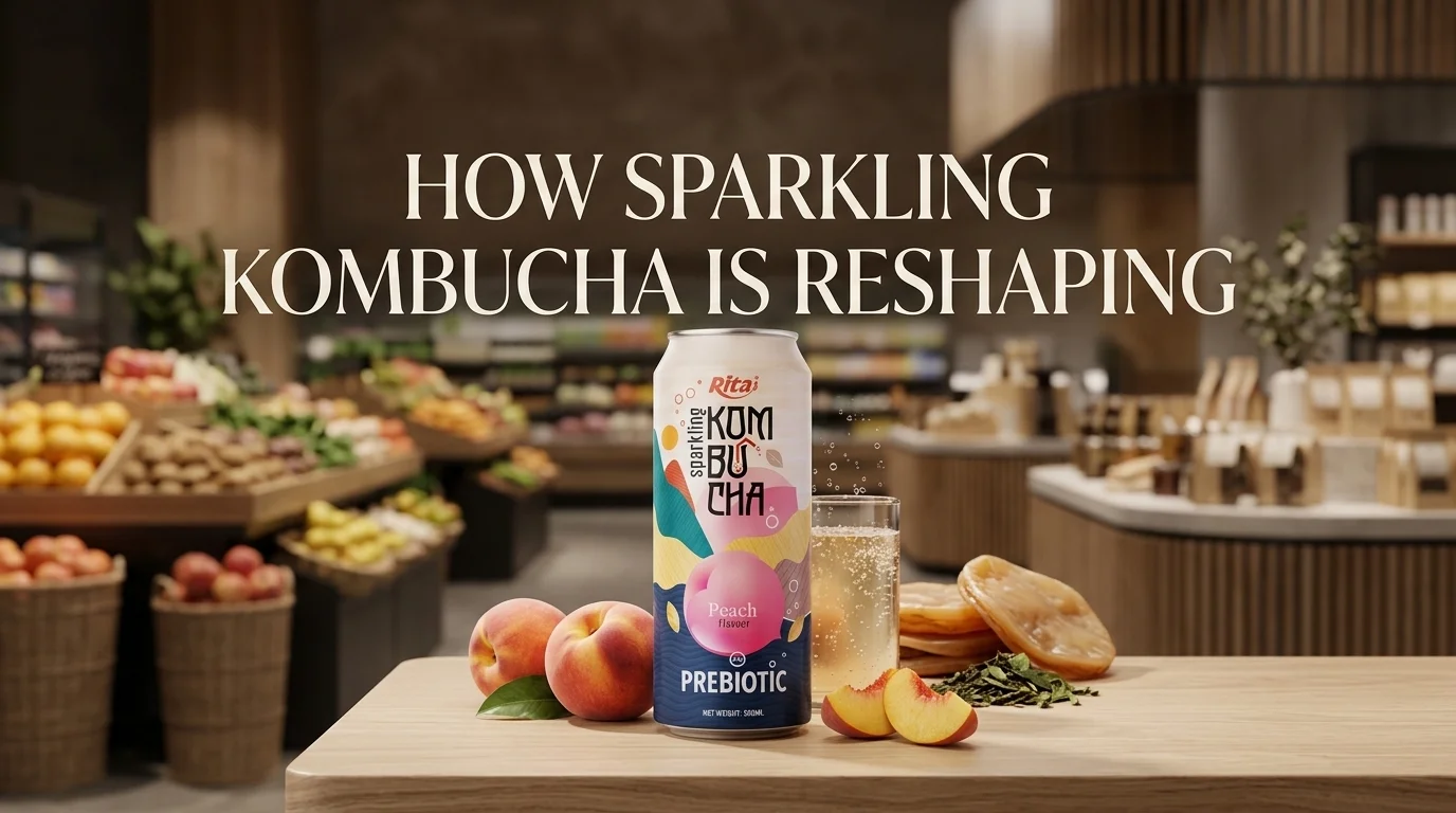 How Sparkling Kombucha with Prebiotic Is Reshaping Consumer Preferences in the US