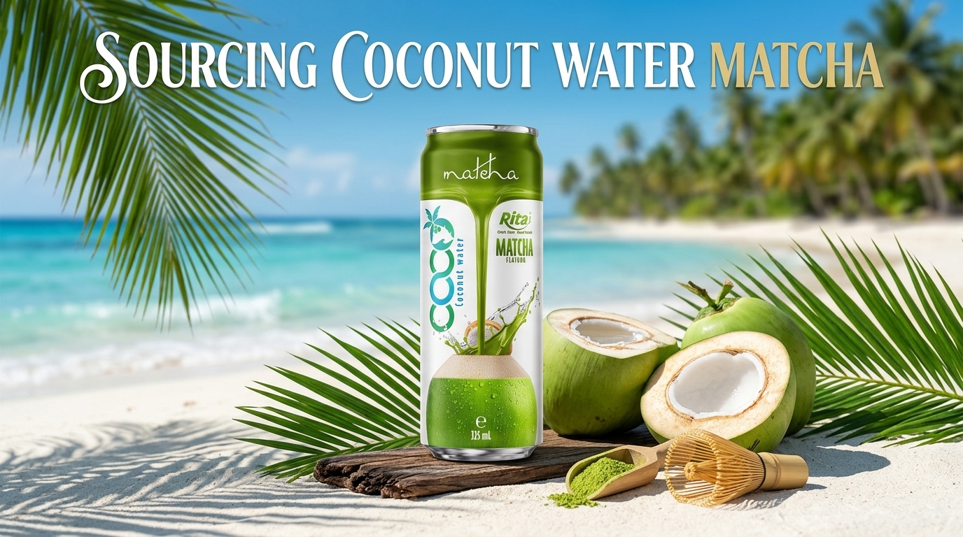 SOURCING COCONUT WATER MATCHA