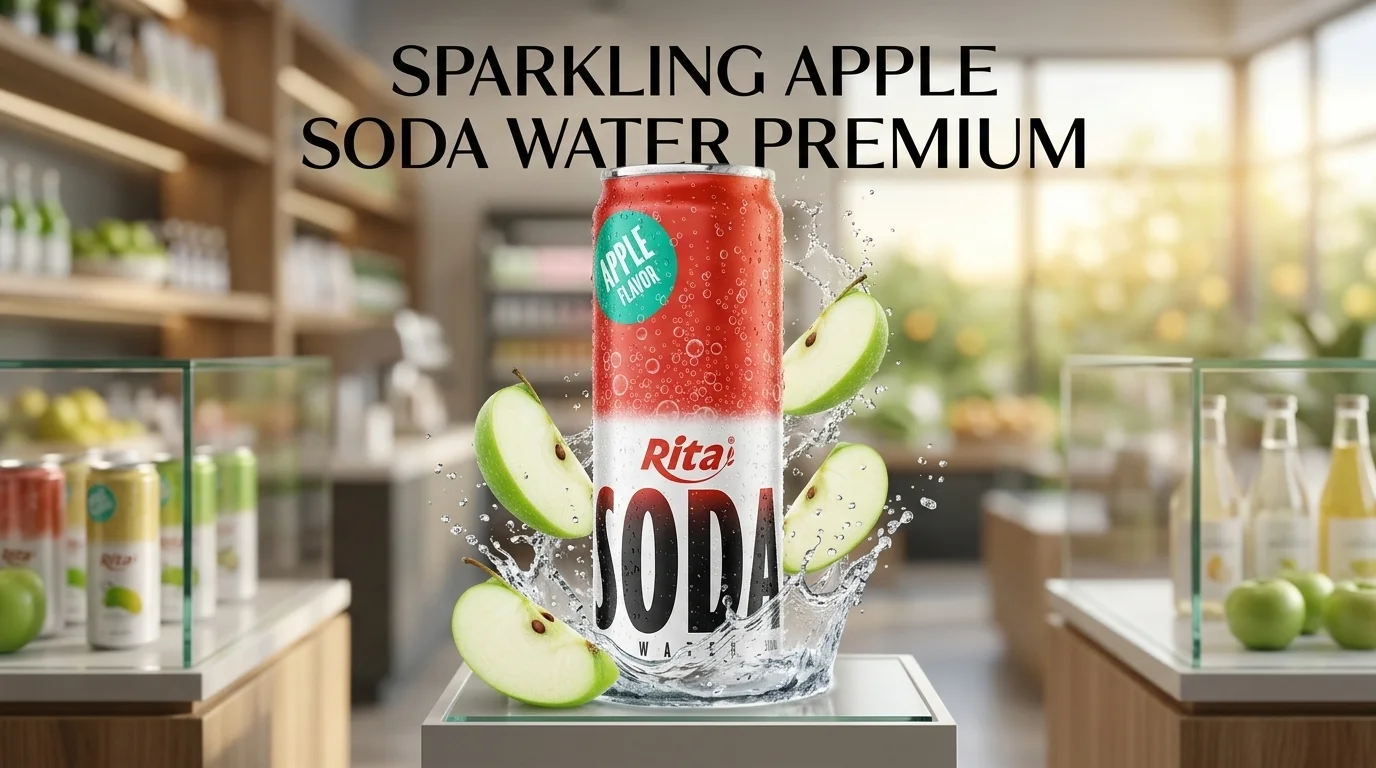 SPARKLING APPLE SODA WATER PREMIUM
