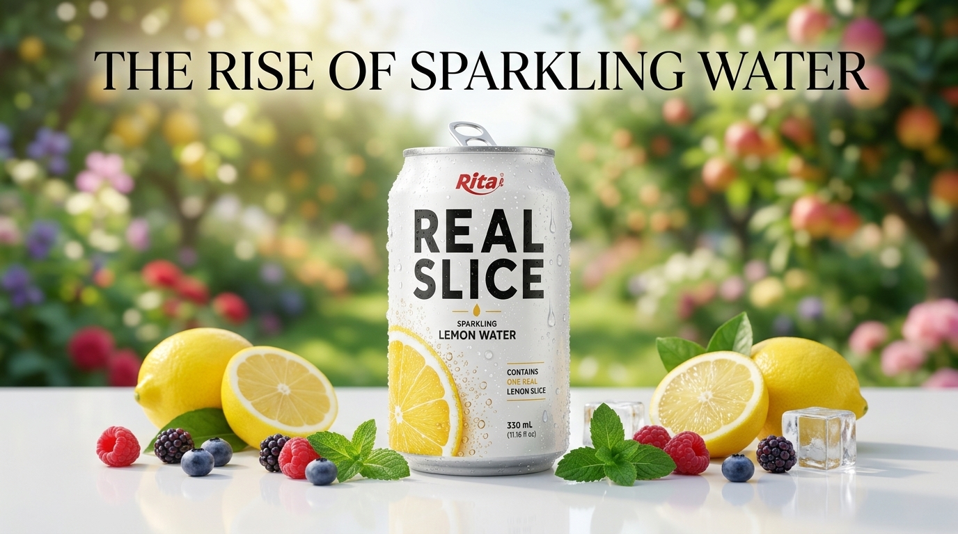 The Rise of Sparkling Water with Real Fruit in the US — Insights for Buyers
