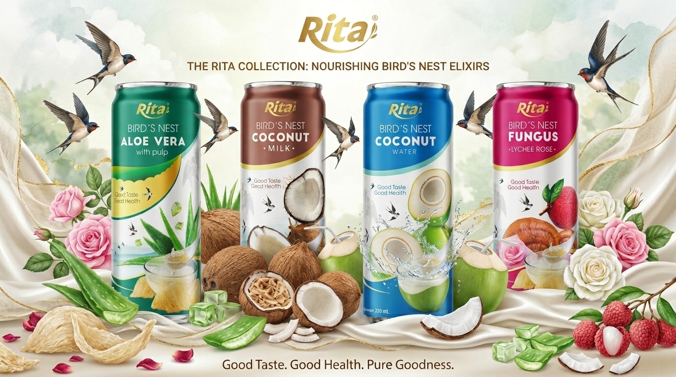 birds nest 330 ml sleek can set