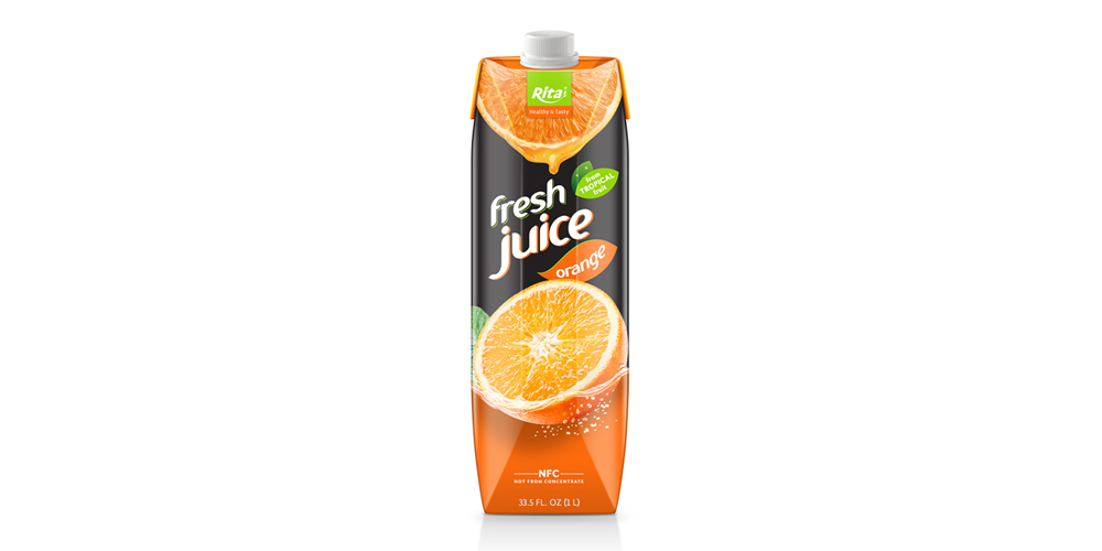 Box 1L fresh fruit orange 