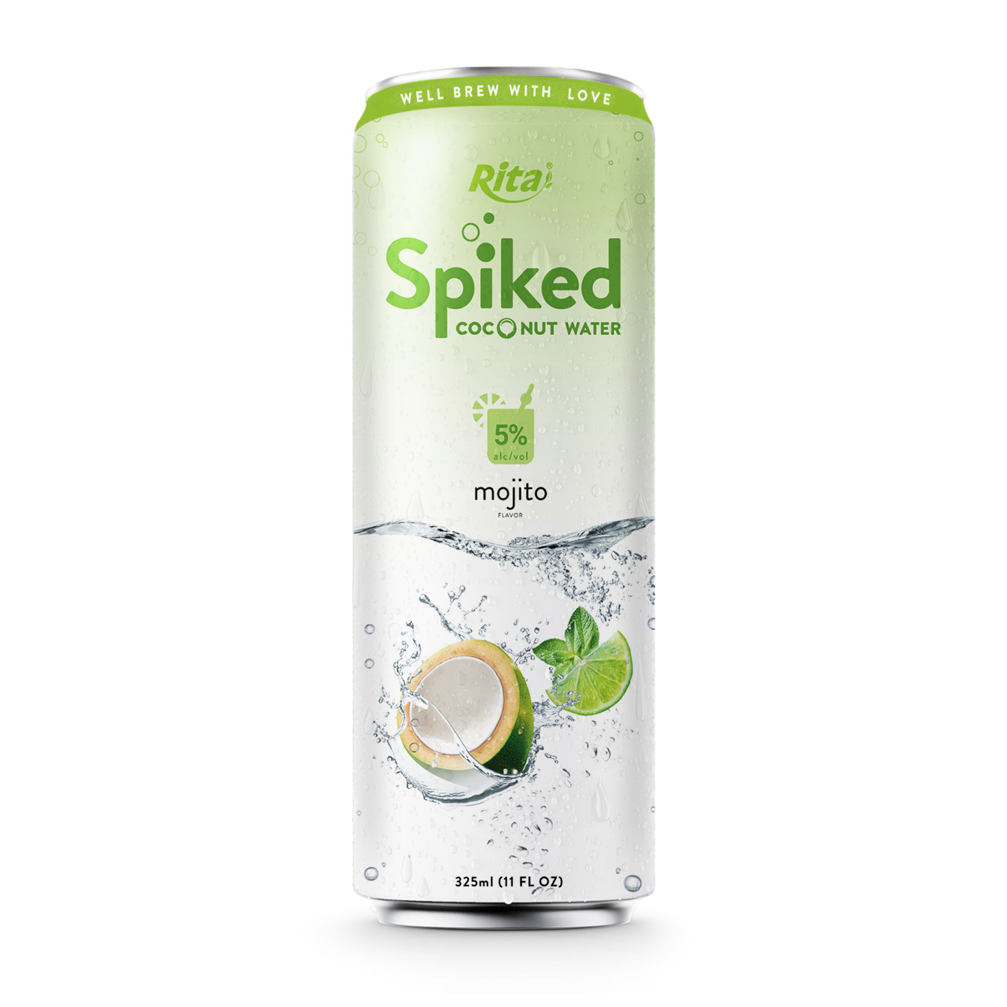 Spiked Mojito Coconut Water