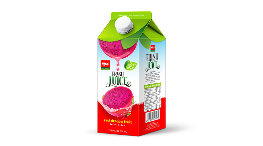Tropical fruit juice Red dragon