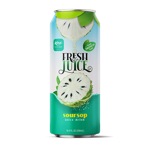 Fresh Soursop fruit Juice 500ml
