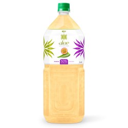 Aloe vera with passion fruit  juice 2000ml Pet Bottle from RITA beverage