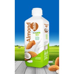 Almond milk with coconut 1000 ml PP bottle from RITA US
