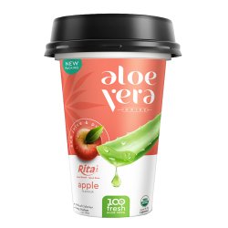 aloe vera with flavor apple