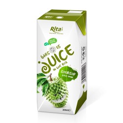 packaging solutions fruit soursop juice in tetra pak from RITA US
