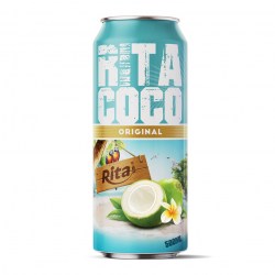 500ml canned RITACOCO coconut water original