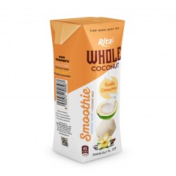  200ml aseptic whole Coconu Smoothie vanilla and cinnamon