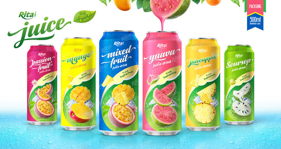 Beverage distributors mix fruit juice 500ml