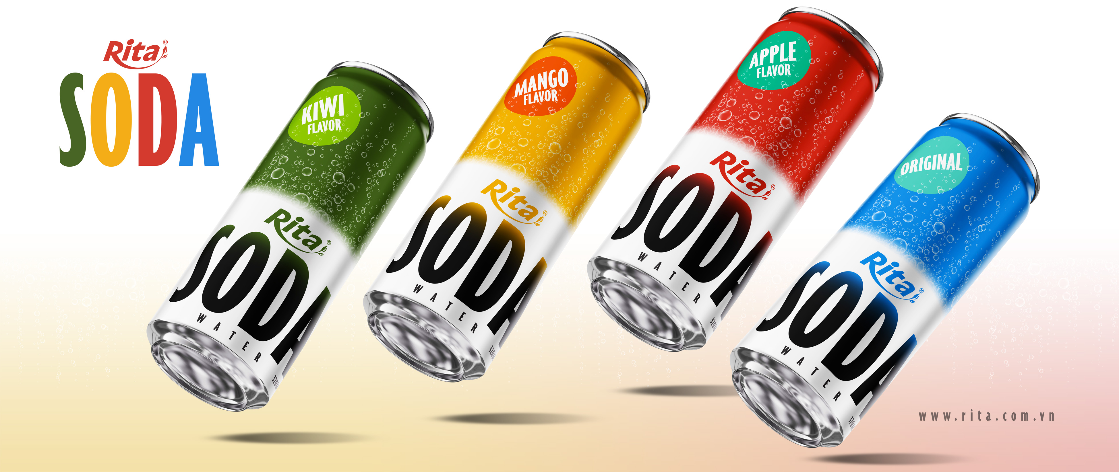 Sparkling Soda Water Drink 320ml Can Poster 1