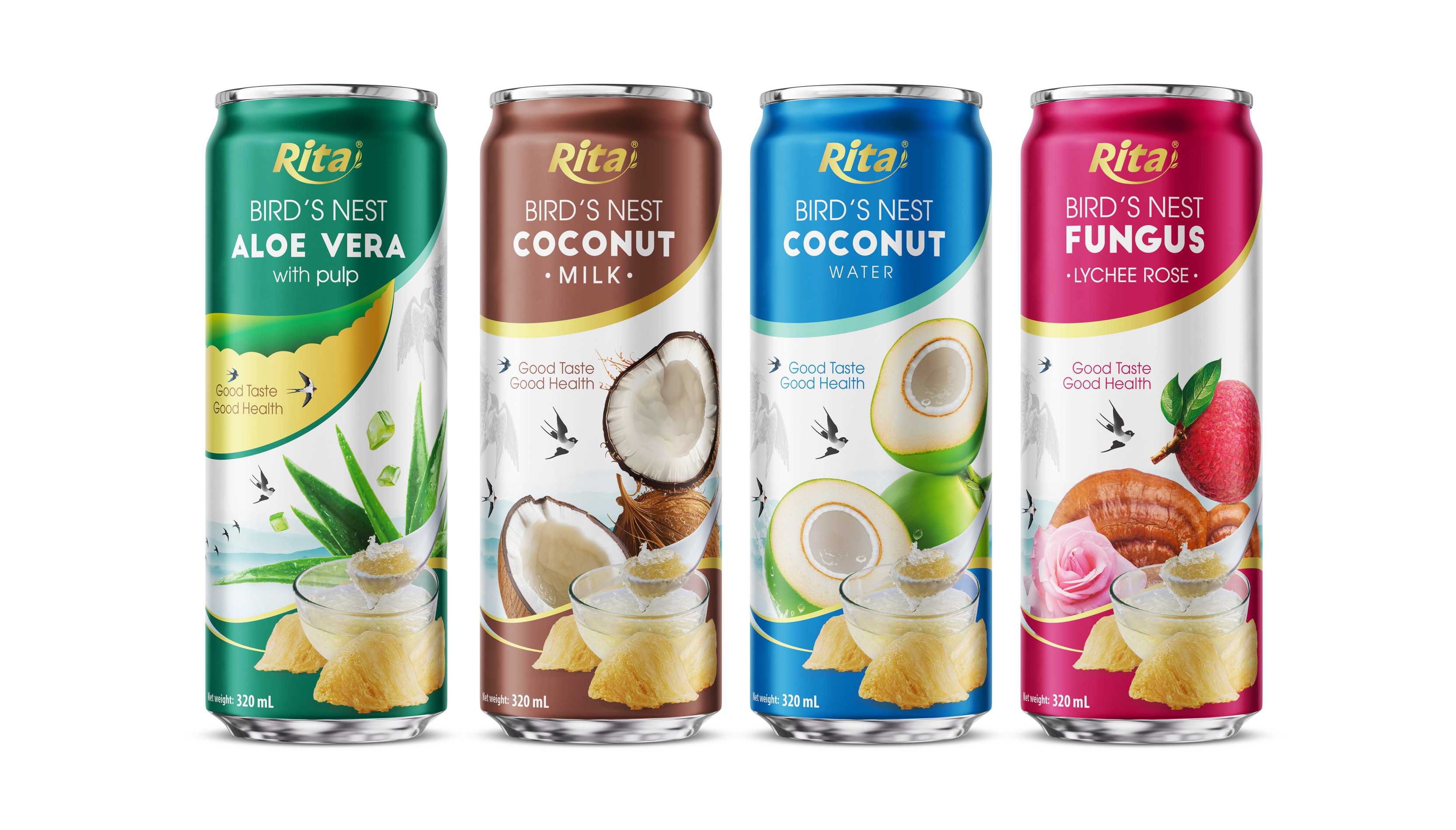 11.18 Fl Oz Bird’s Nest Coconut Water Poster 1