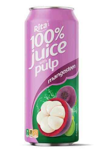 Best Quality 100% Mangosteen Juice With Pulp 500ml Cans