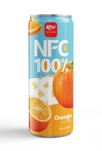 Rita NFC 100% Orange Juice Drink 330ml Can