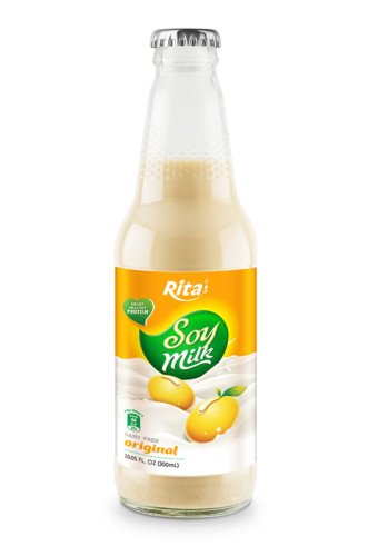 300ml Glass bottle Soy Milk
