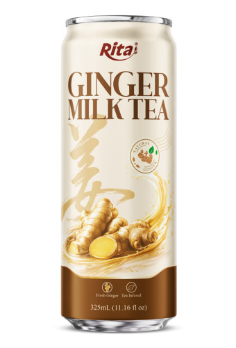 Rita Brand Premium Ginger Milk Tea Drink 325ml Can