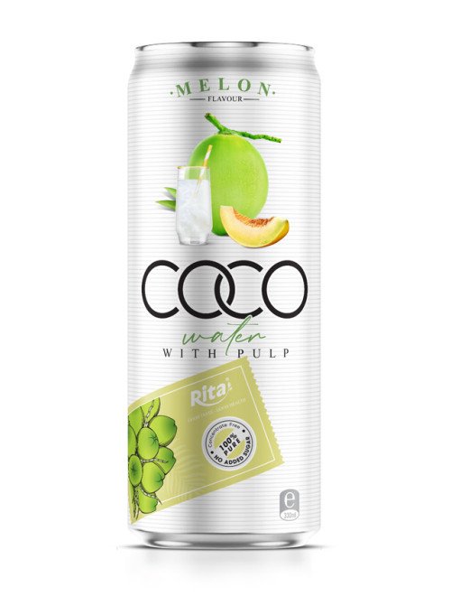 330ml_Canned_Coconut_Water_with_Melon_Flavor