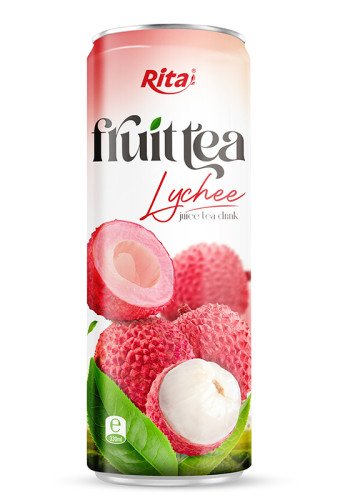 Wholesale Good Price Lychee Tea Drink 330ml Can