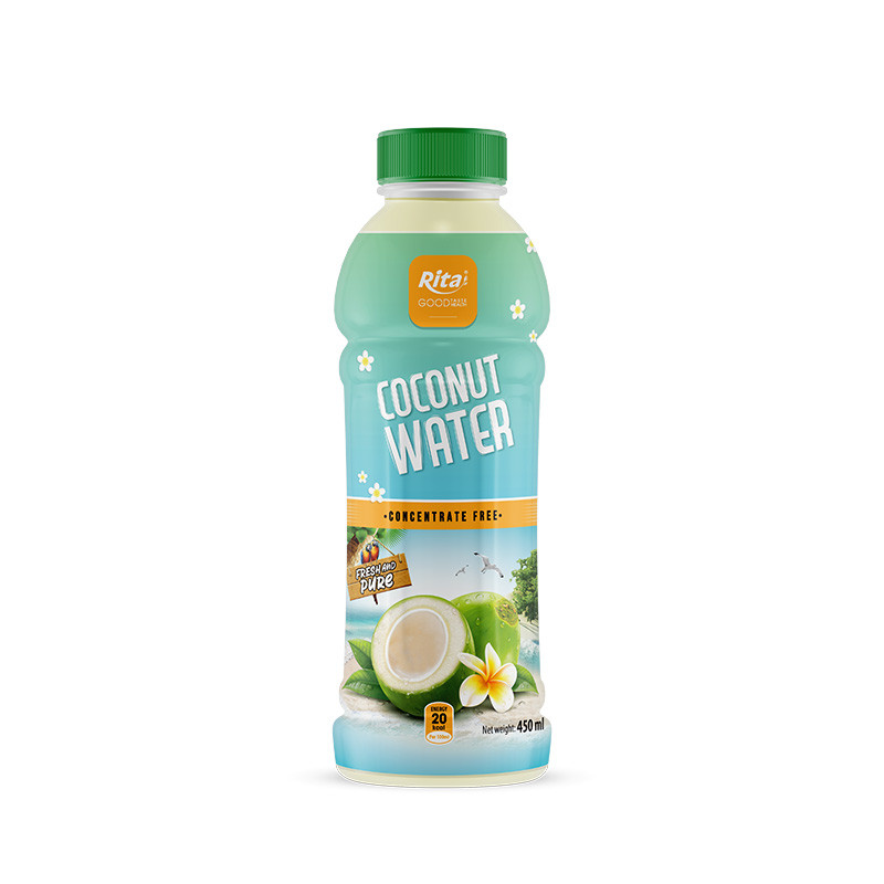 450ml_Pet_bottle_Young_Coconut_water_fresh_compensate_for_dehydration