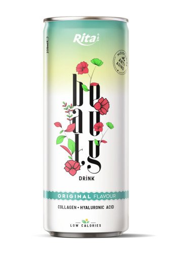 Beauty drink collagen and hyaluronic acid original flavor