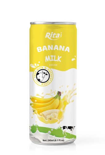 Best Quality Banana Milk 250ml Can