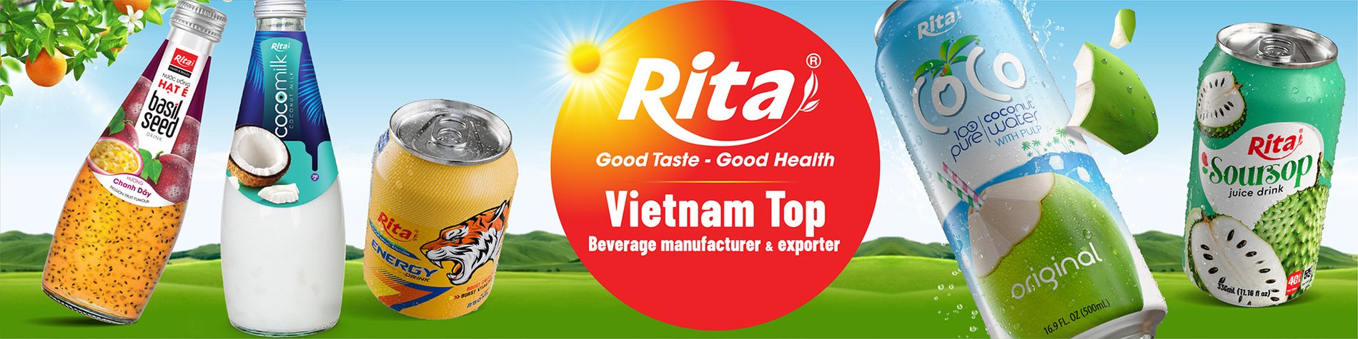 Products from Rita Beverages Products from Rita Beverages