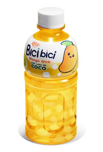 Rita Bici Bici Mango Drink with Nata de Coco 320ml Pet Bottle