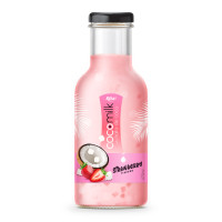 Coconut_milk_with_nata_coco_strawberry_470ml_glass_bottle