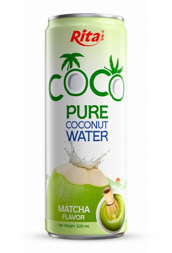 Rita Coco 100% Coconut Water Matcha Flavour 320ml Can