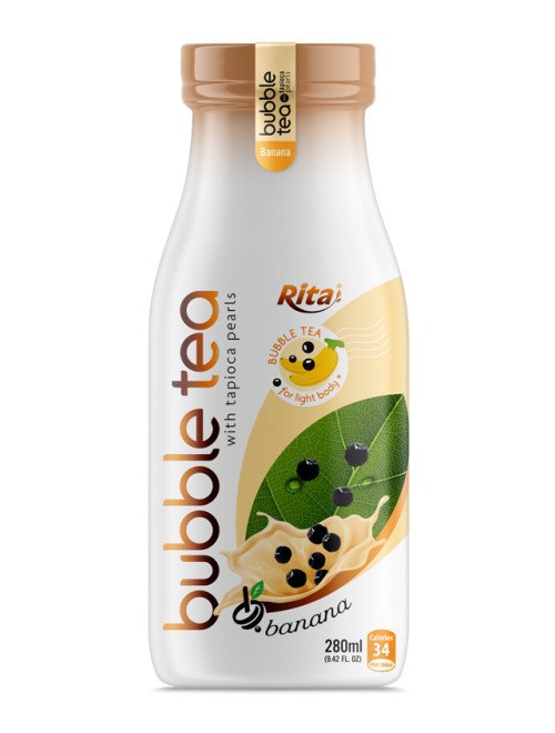 Glass_bottle_280ml_Bubble_Tea_with_tapioca_pearls_and_banana