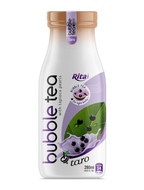 Glass_bottle_280ml_Bubble_Tea_with_tapioca_pearls_and_taro