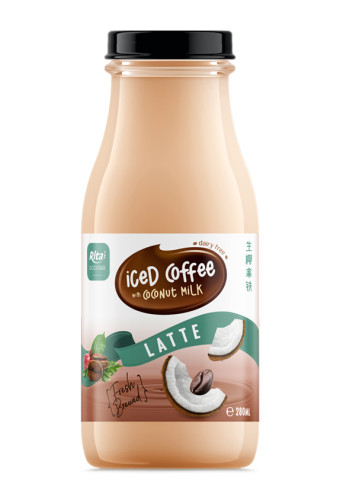 Rita Iced Coffee with Coconut Milk Latte 280ml Glass Bottle